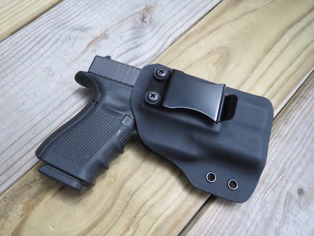 Custom Light Bearing Holster - CLIP IWB High Guard (image for) Custom Light Bearing Holster - CLIP IWB High Guard