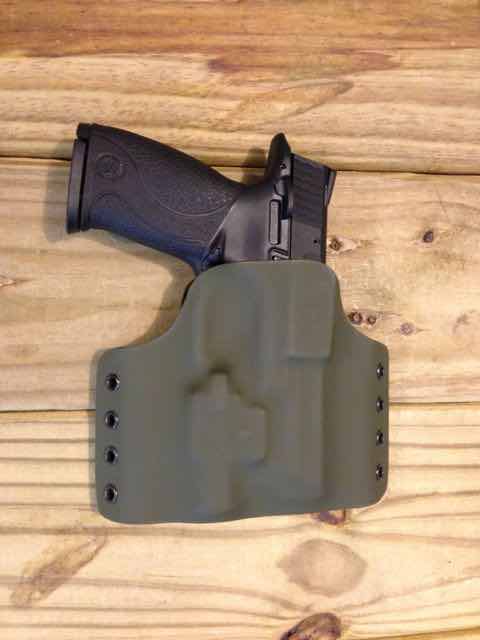 Custom Light Bearing Holster - OWB (image for) Custom Light Bearing Holster - OWB